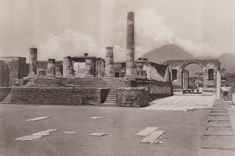 Temple of Jupiter by Italian Photographer