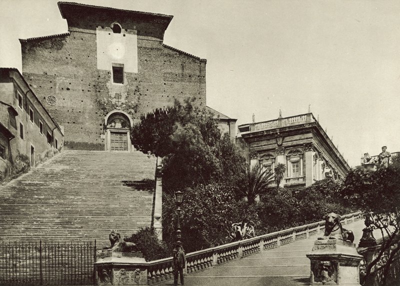 The Church of St. Mary Aracoeli by Italian Photographer