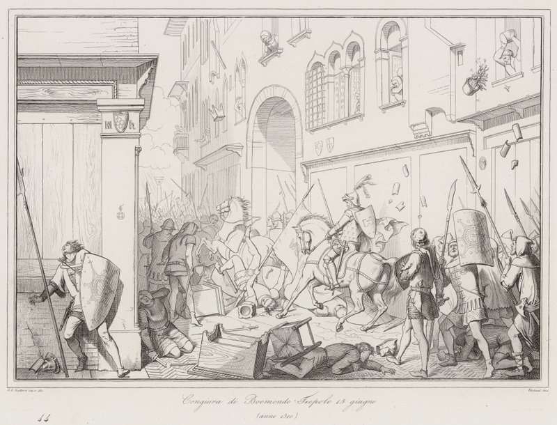 Conspiracy of Boemondo Tiepolo, June 15 by Italian School