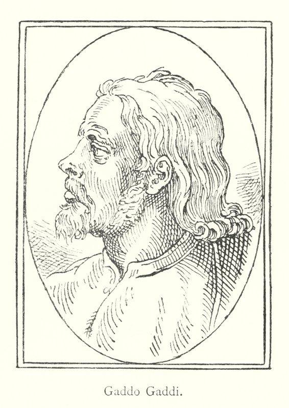 Gaddo Gaddi (engraving) by Italian School