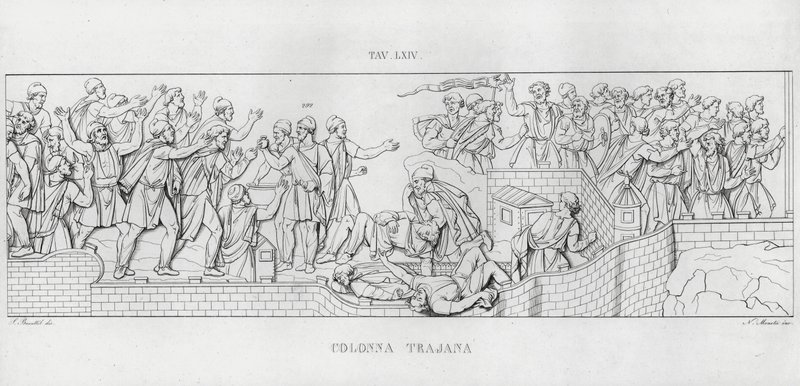 Trajan’s Column by Italian School