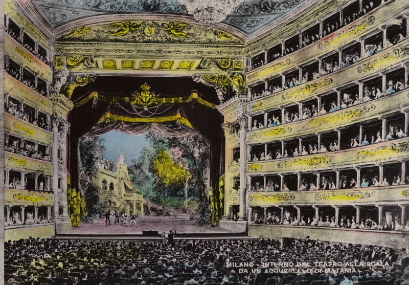 Milan, Interior, Teatro Alla Scala by Italian School