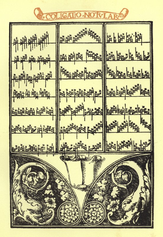 Page from the Thoscanello della Musica of Petro Fiorentino by Italian School