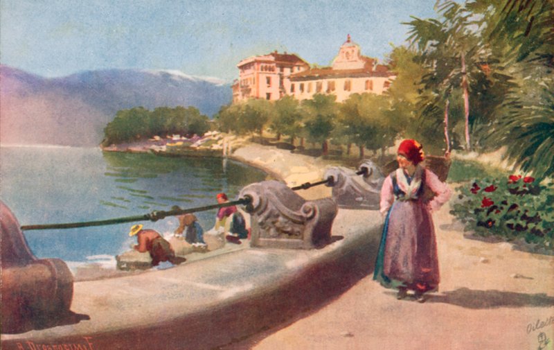 Pallanza, Lake Maggiore, Italy by Italian School