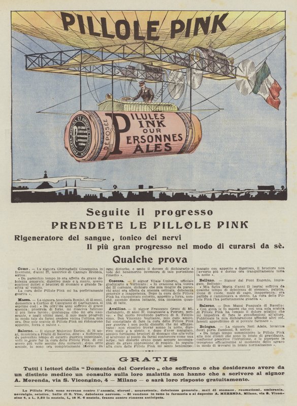 Pink Pills by Italian School