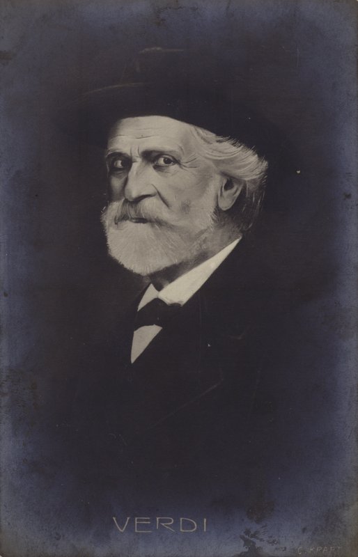 Portrait of Giuseppe Verdi by Italian School