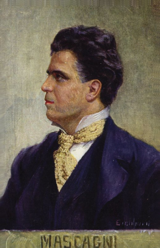 Portrait of Pietro Mascagni by Italian School