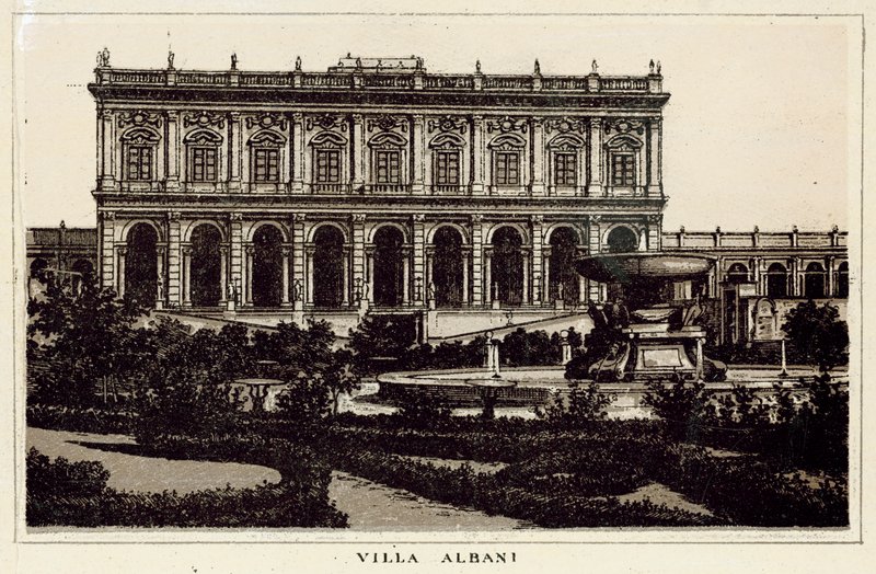 Rome: Villa Albani by Italian School