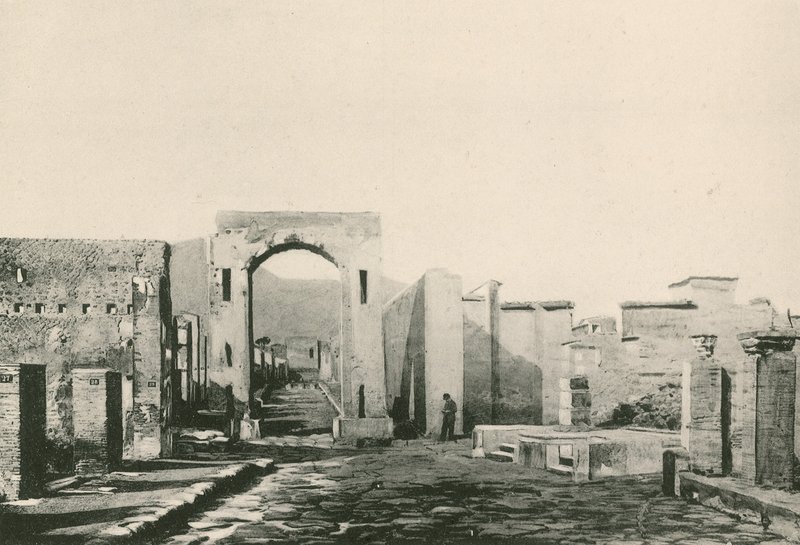 The Arch of Caligula as it is by Italian School
