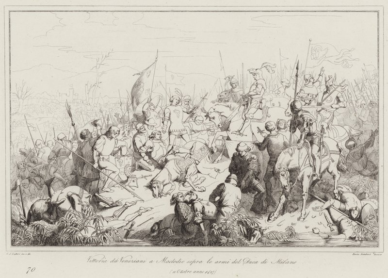 Victory of the Venetians at Maclodio over the Duke of Milan