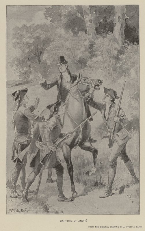 Capture of Andre by J. (after) Steeple Davis