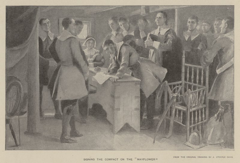 Signing the Compact on the 