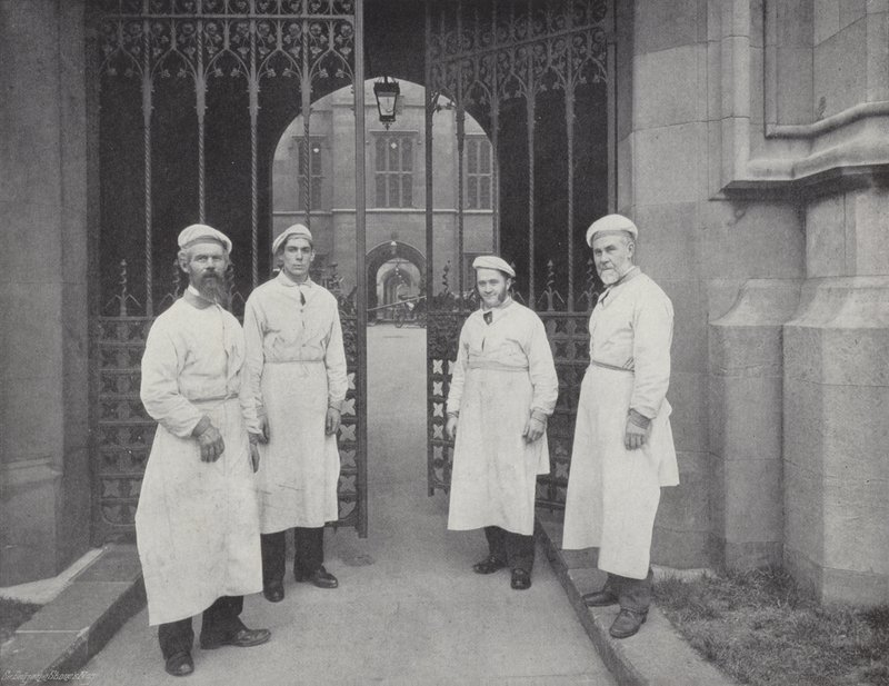 Furniture Cleaners of the House of Commons by J. Benjamin Stone