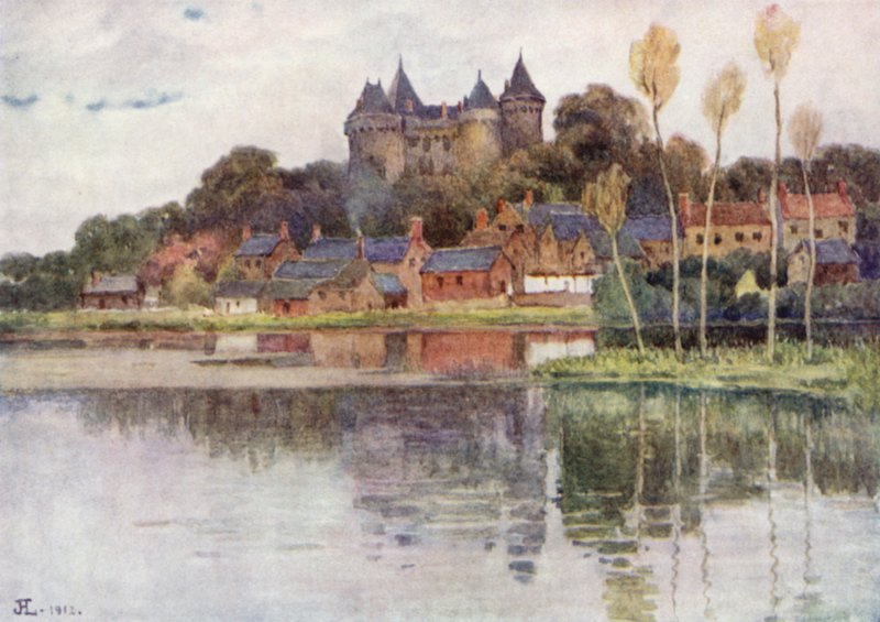 Chateau de Combourg by J. Hardwicke Lewis