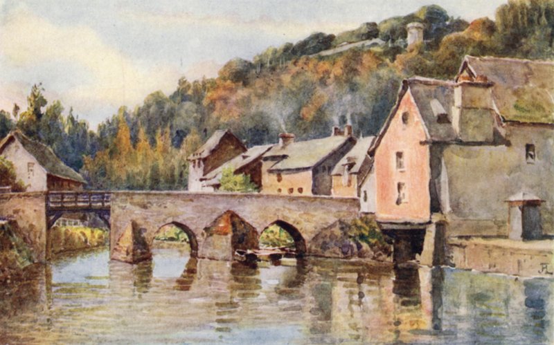 Le Port, Dinan by J. Hardwicke Lewis