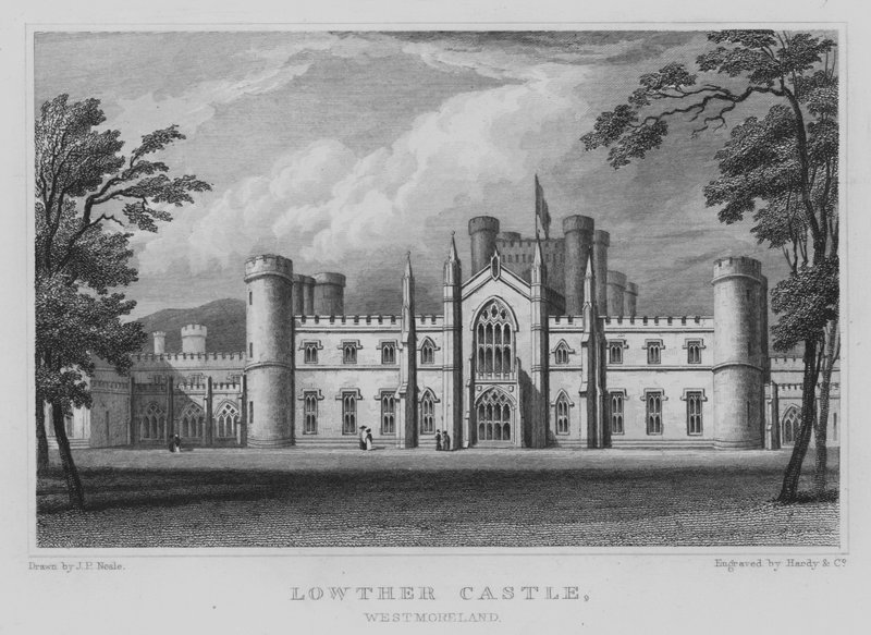 Lowther Castle, Westmoreland by John Preston Neale