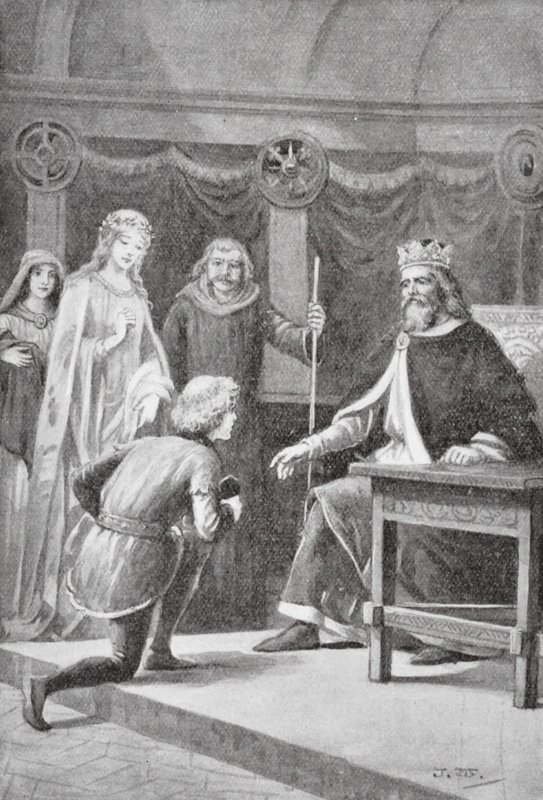 Gareth came to ask for his second favour, that he should be one of the King