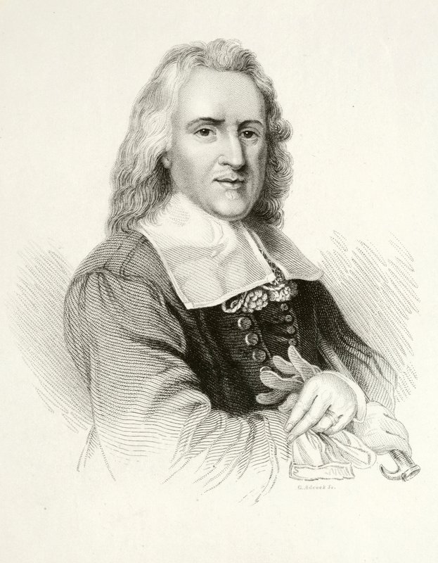 Isaak Walton, English author by Jacob (after) Huysmans