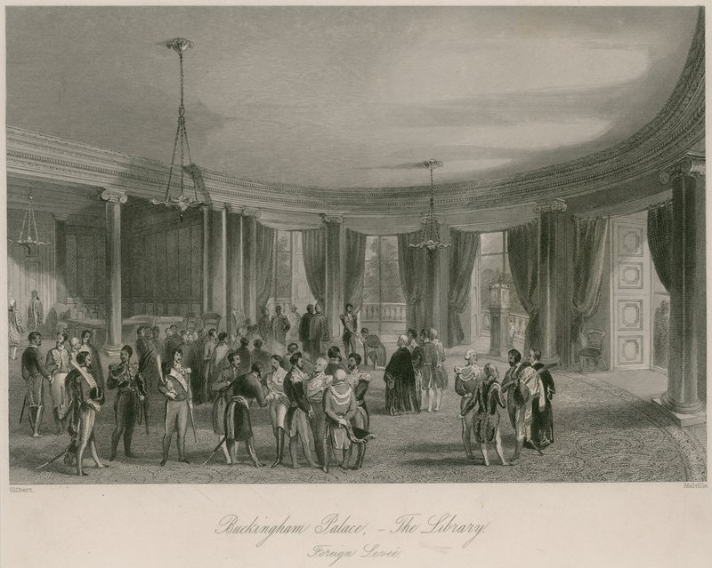 Buckingham Palace, the Library, Foreign Levee by Jacob van der Heyden