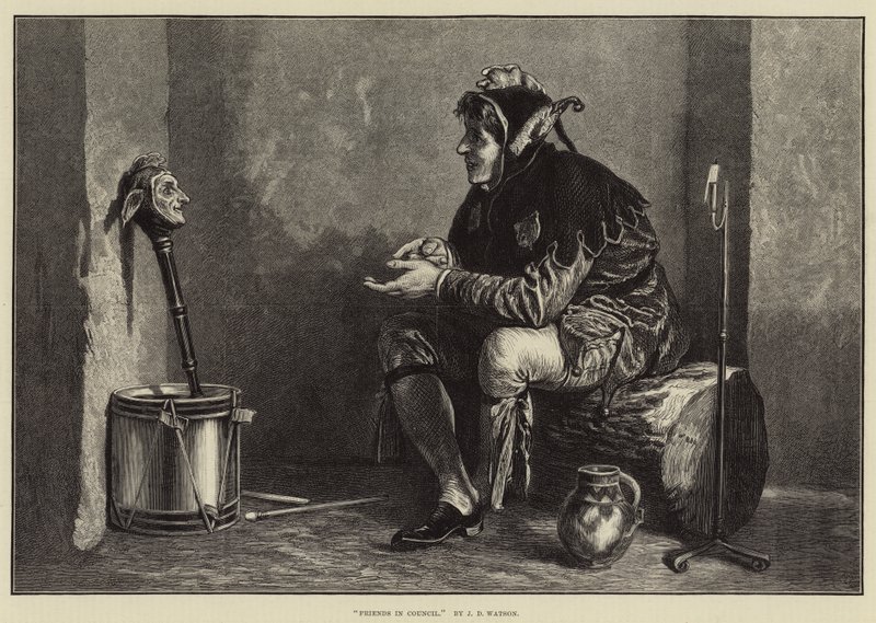 Friends in Council by James Dawson Watson