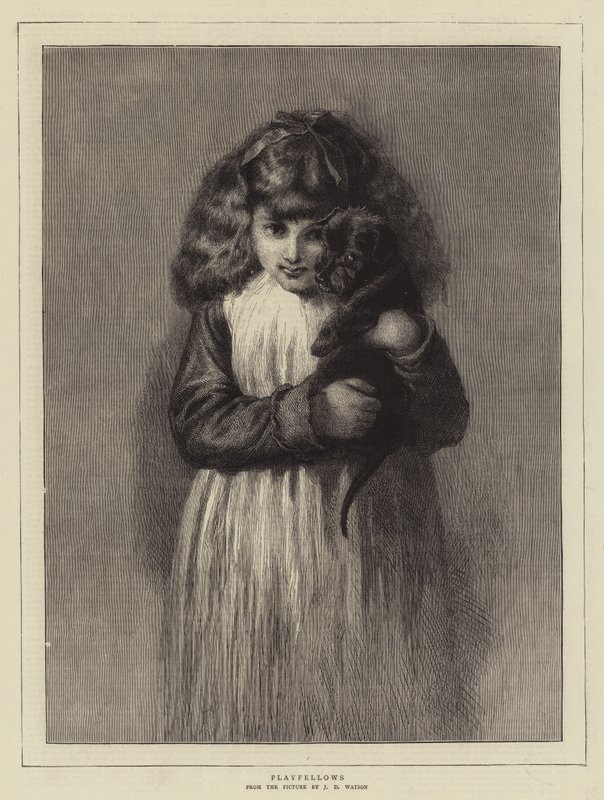 Playfellows by James Dawson Watson