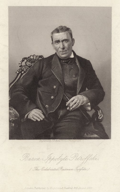 Baron Ippolyte Petroffski, Russian turfite by James B. Hunt