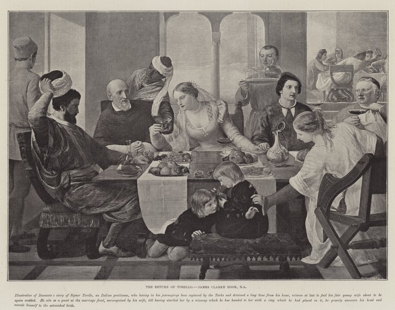 The Return of Torello by James Clarke Hook