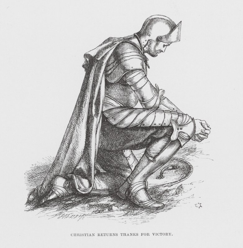 Christian Returns Thanks for Victory by James Dawson Watson