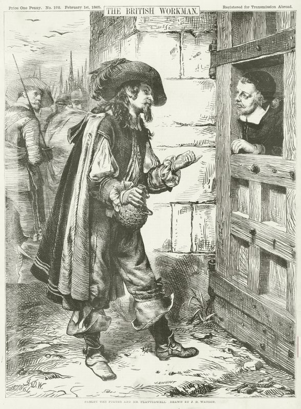 Parley the Porter and Mr Flatterwell by James Dawson Watson