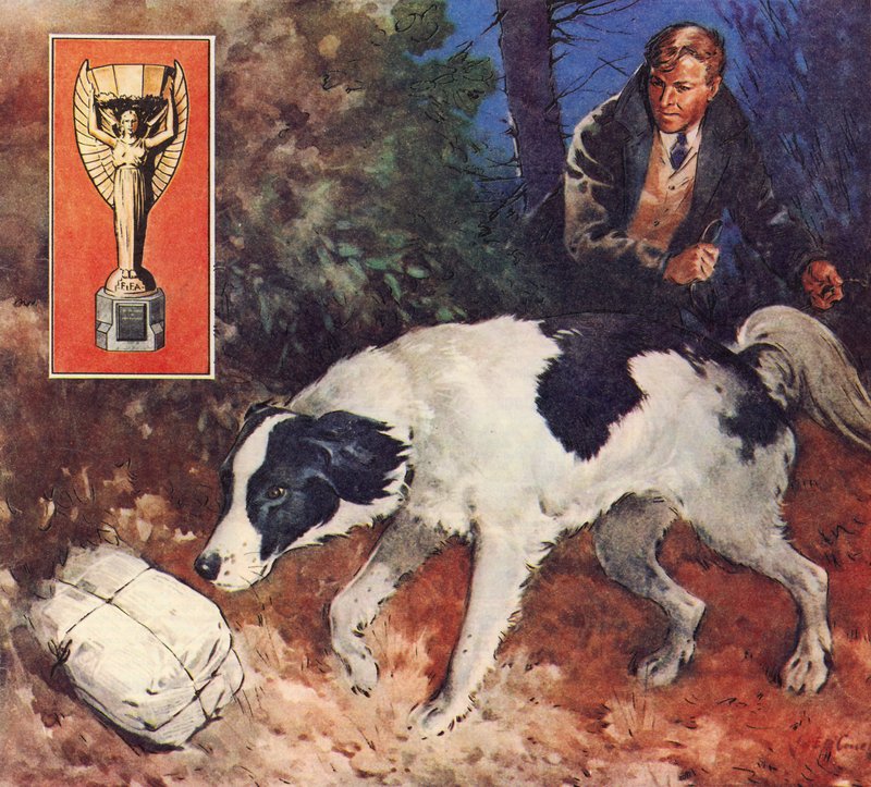 Pickles, The World Cup Dog by James Edwin McConnell