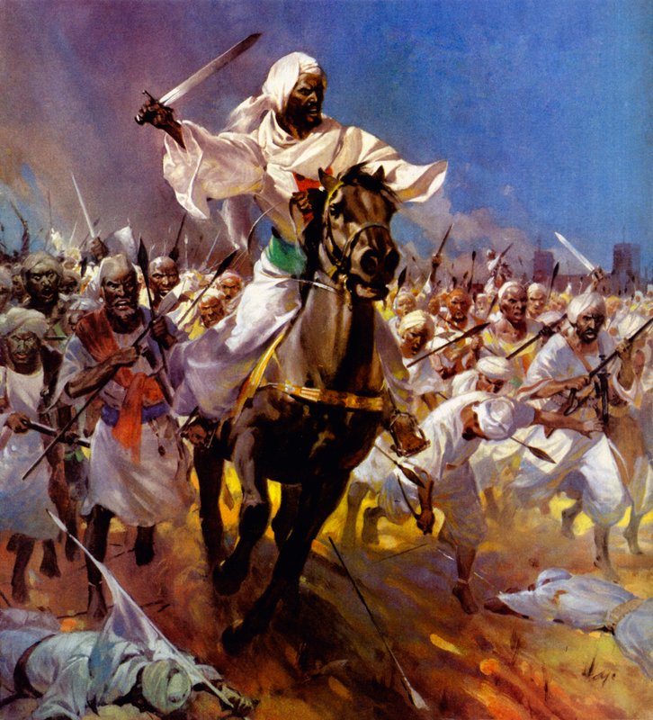 The Fight for Khartoum - Muhammad Ahmad by James Edwin McConnell