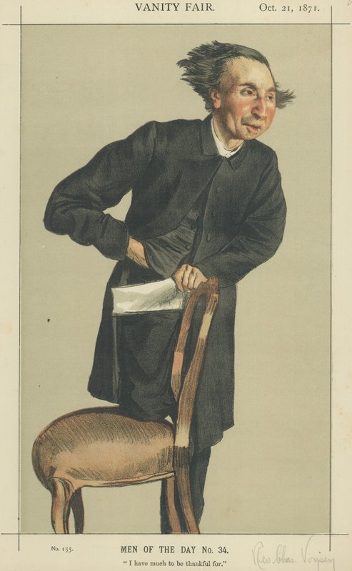 The Rev. Charles Voysey by James Jacques Joseph Tissot