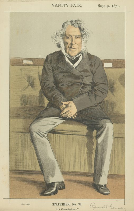 The Right Hon Russell Gurney by James Jacques Joseph Tissot