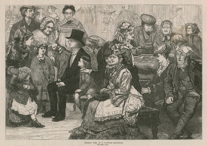 Madame Tussaud & Sons: Holiday time at a waxwork exhibition by James Macbeth