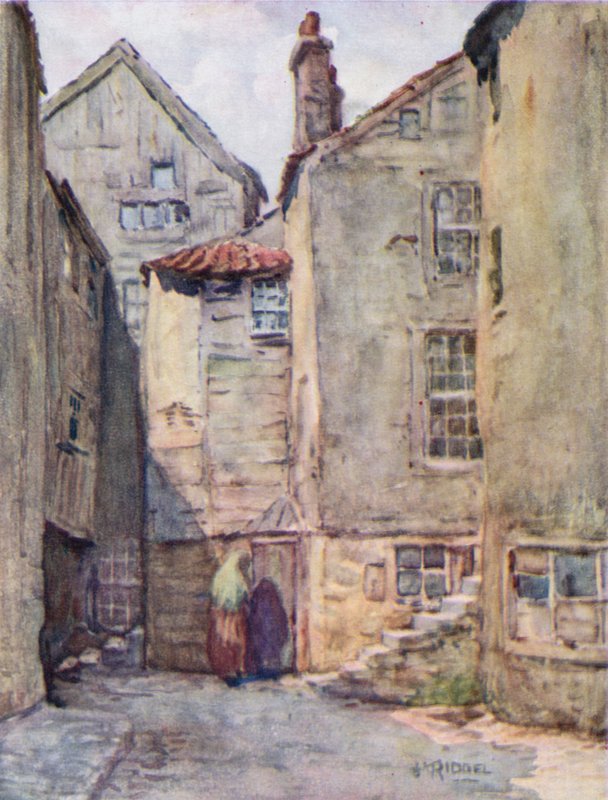 Old Houses, College Wynd by James Riddel