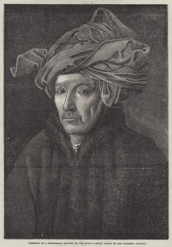 Portrait of a Gentleman by Jan van Eyck