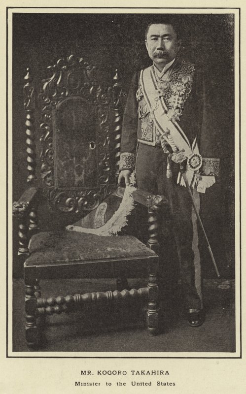 Mr Kogoro Takahira, Minister to the United States by Japanese Photographer