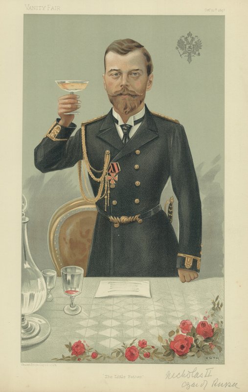 HIM The Czar Nicholas II by Jean Baptiste (after) Guth