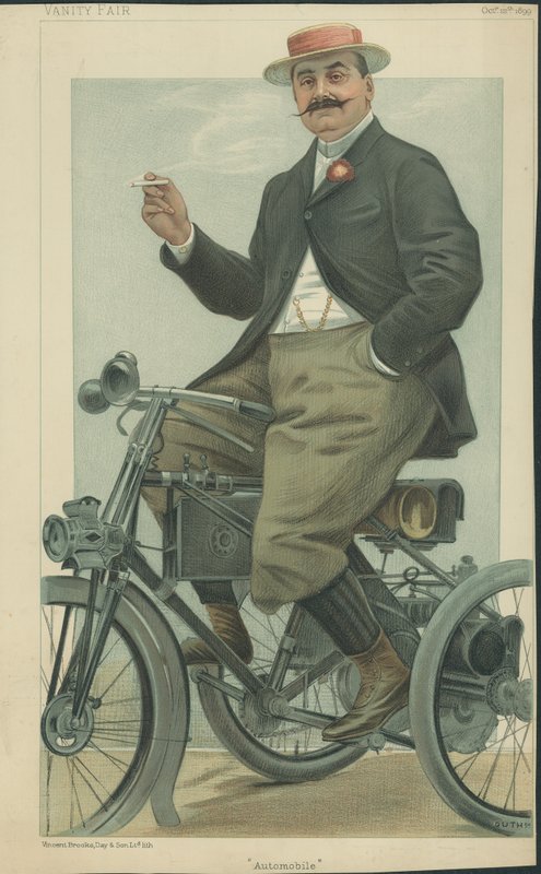 Le Comte Albert de Dion by Jean Baptiste Guth