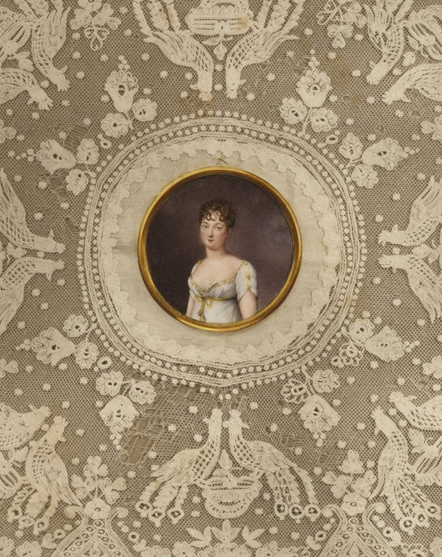 Portrait of Princess Pauline Schwarzenberg by Jean Baptiste Jacques Augustin