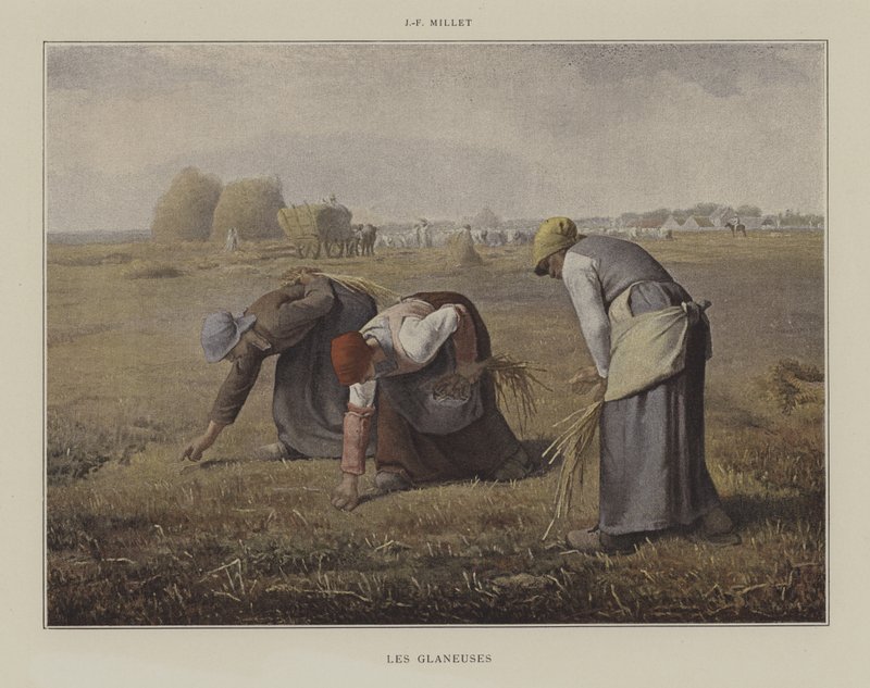 The Gleaners by Jean-Francois Millet