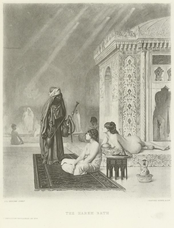 The Harem Bath by Jean Leon Gerome