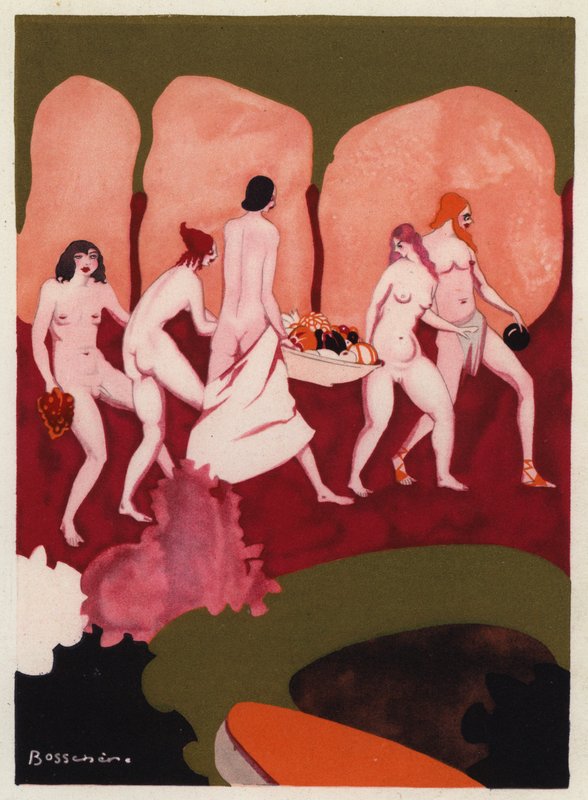 The Love Books of Ovid: Captives in Thy Train, Youths and Maidens Shall Follow by Jean de Bosschere