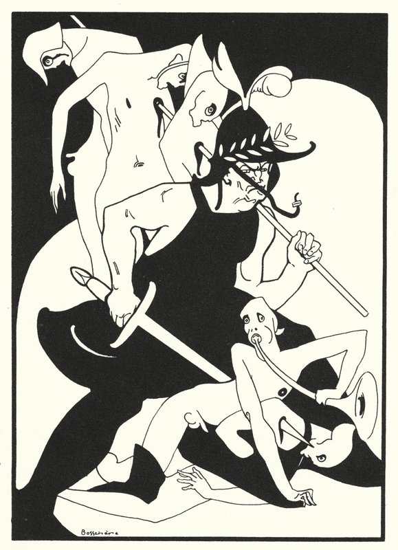 The Love Books of Ovid: He Will Tell Thee How Many Throats He Has Cut by Jean de Bosschere