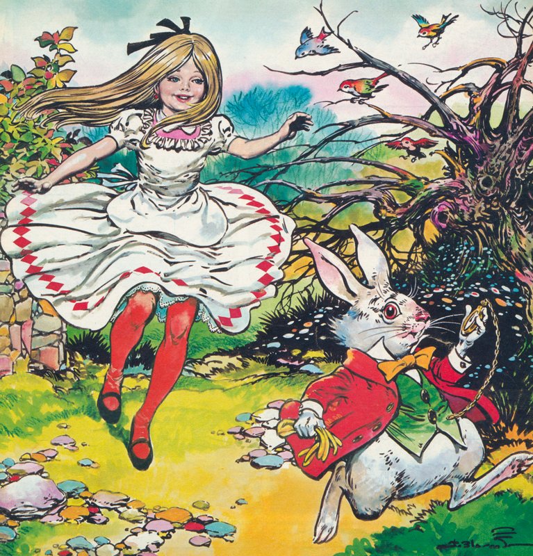 Alice in Wonderland by Jesus Blasco