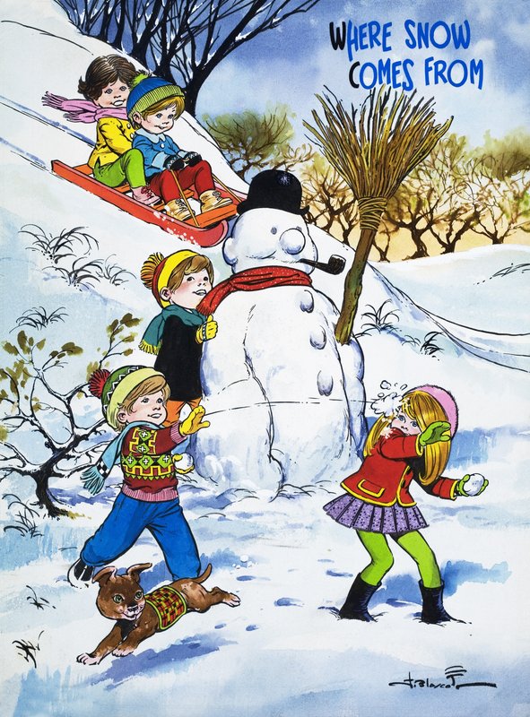Where Snow Comes From by Jesus Blasco
