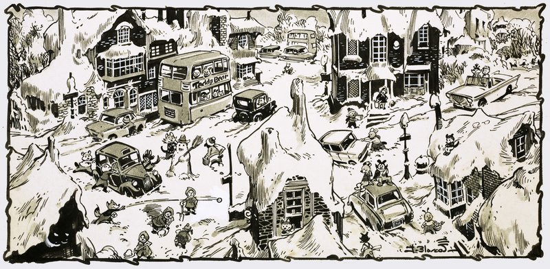 Winterscape by Jesus Blasco