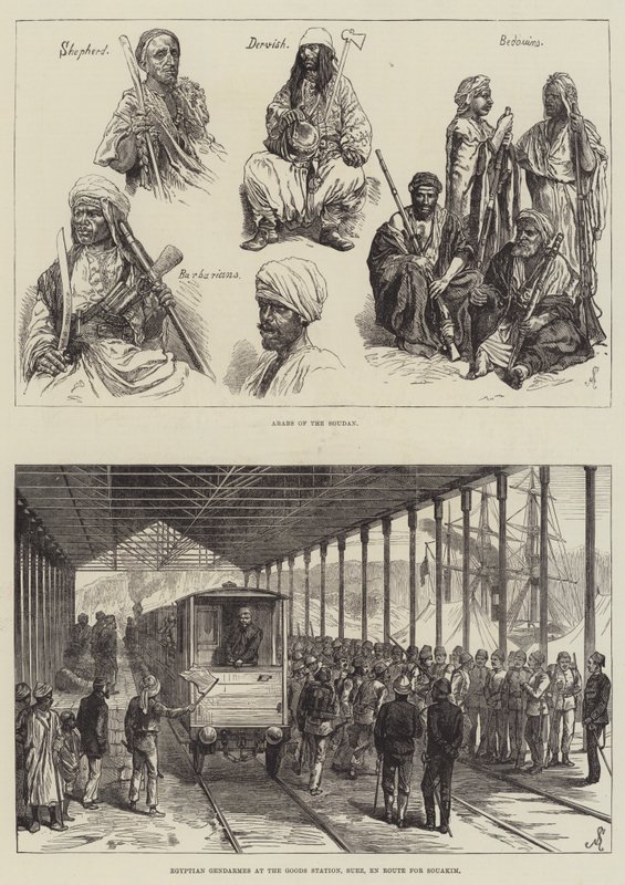 Sketches of the Sudan by Johann Nepomuk Schonberg