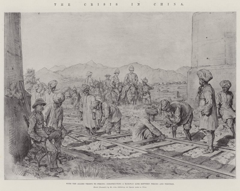 The Crisis in China by Johann Nepomuk Schonberg