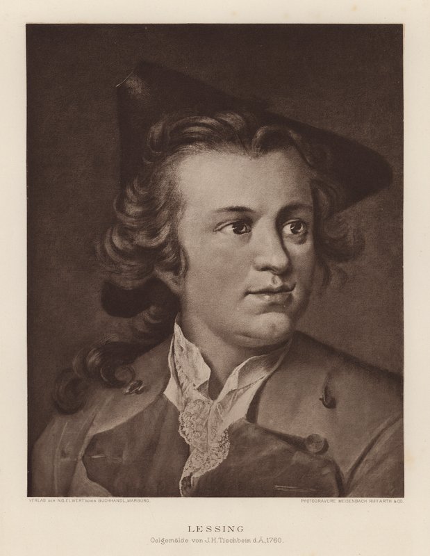 Gotthold Ephraim Lessing, German Dramatist and Philosopher by Johann Heinrich Tischbein